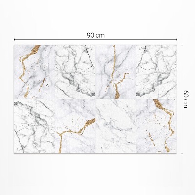 Vinyl carpet Elegant marble stone tiles with style