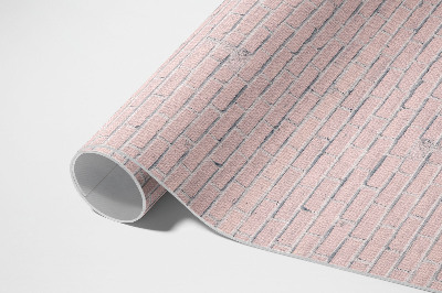 Vinyl carpet Fine pastel brick wall