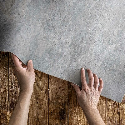 Vinyl carpet Concrete wall with stone texture
