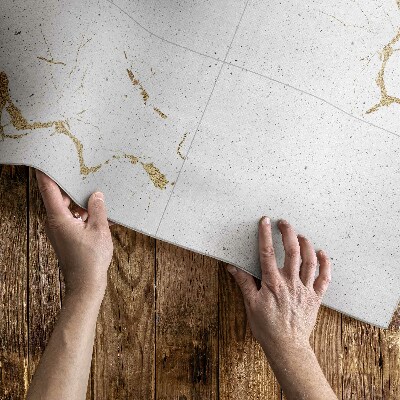 Vinyl carpet Elegant stone marble tiles