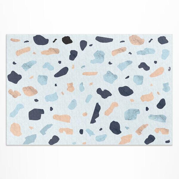 Vinyl carpet Decorative sandstone in pastel colors