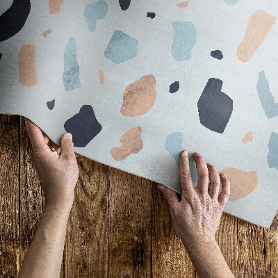 Vinyl carpet Decorative sandstone in pastel colors