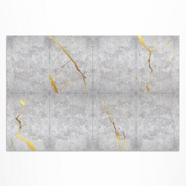 Vinyl carpet Concrete flagstones stone tiles
