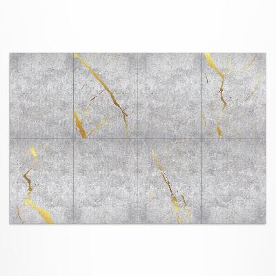 Vinyl carpet Concrete flagstones stone tiles