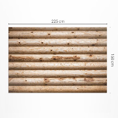 Vinyl carpet Knotty wooden beams