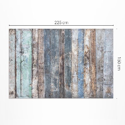 Vinyl carpet Stripped vintage wooden planks