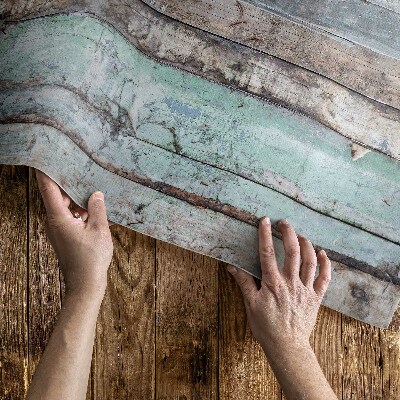 Vinyl carpet Stripped vintage wooden planks