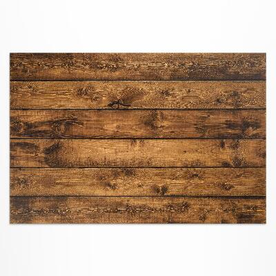 Vinyl carpet Vintage wooden floor planks