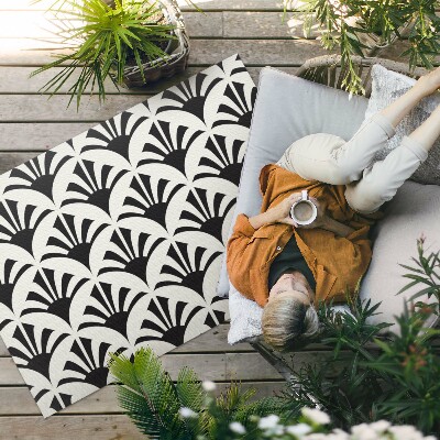 Vinyl carpet Regular monochrome pattern