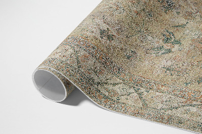 Vinyl carpet Antique beige pattern