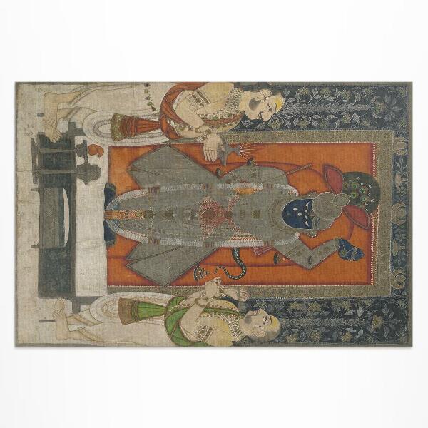 Vinyl carpet Krishna Hinduism