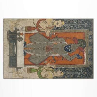 Vinyl carpet Krishna Hinduism
