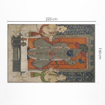 Vinyl carpet Krishna Hinduism