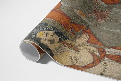 Vinyl carpet Krishna Hinduism