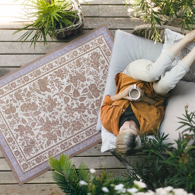 Vinyl carpet Sir Matthew Digby Wyatt floral ornament