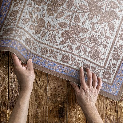 Vinyl carpet Sir Matthew Digby Wyatt floral ornament