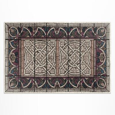 Vinyl carpet Sir Digby Wyatt gothic ornament