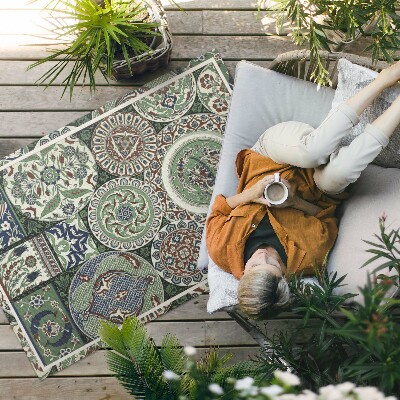 Vinyl carpet Mandalas by Albert Racinet