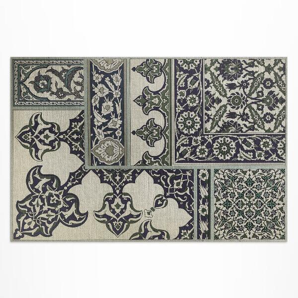 Vinyl carpet Patchwork by Albert Racinet