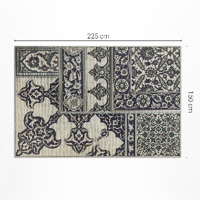 Vinyl carpet Patchwork by Albert Racinet