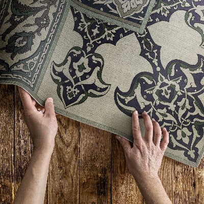 Vinyl carpet Patchwork by Albert Racinet