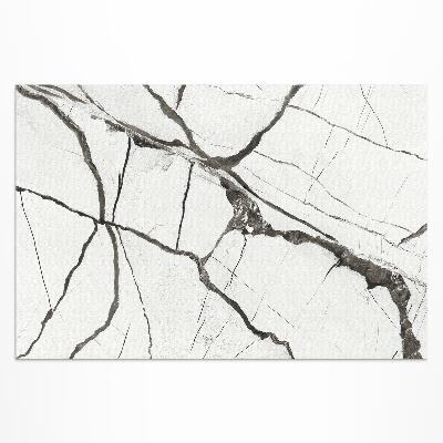 Vinyl carpet Shiny cracked stone marble