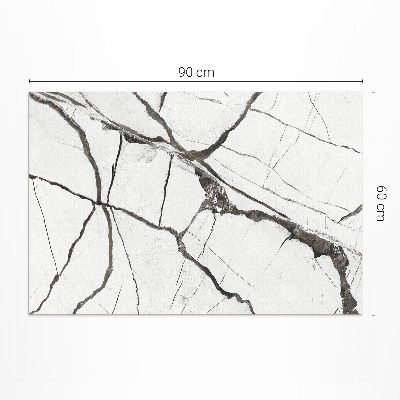 Vinyl carpet Shiny cracked stone marble