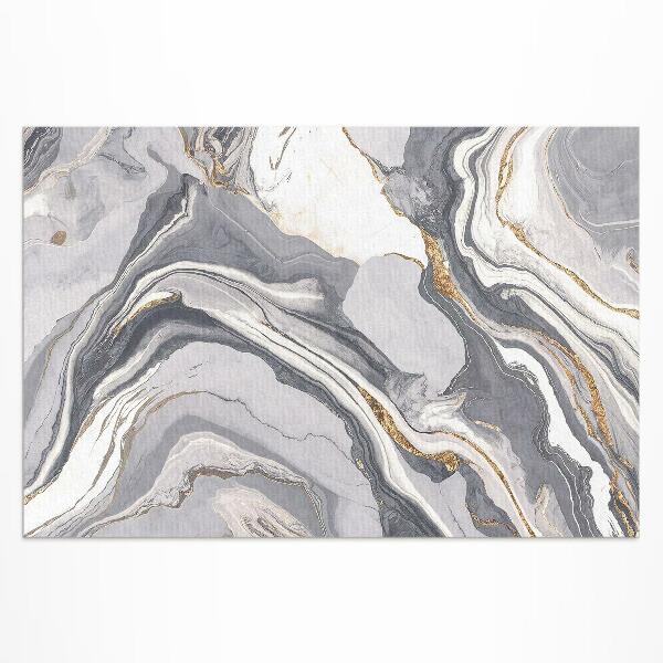 Vinyl carpet Brilliant abstract pattern on marble
