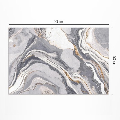 Vinyl carpet Brilliant abstract pattern on marble