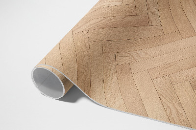 Vinyl carpet Elegant light wood parquet flooring with herringbone