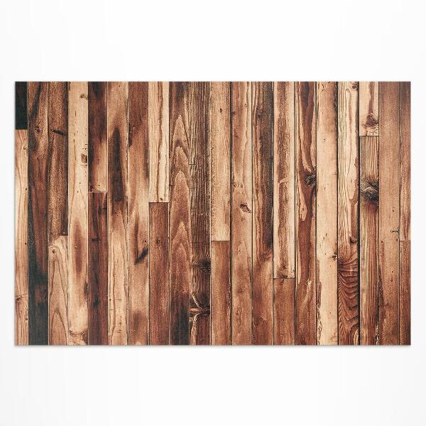 Vinyl carpet Scrubbed wooden floor planks