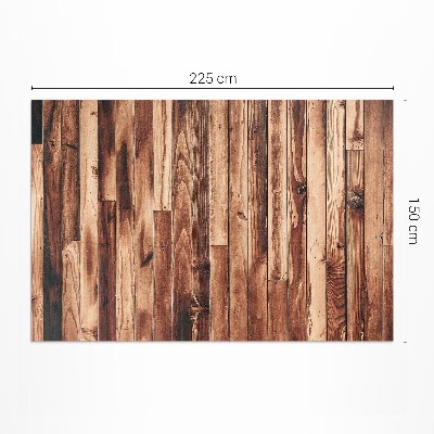 Vinyl carpet Scrubbed wooden floor planks