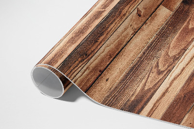 Vinyl carpet Scrubbed wooden floor planks