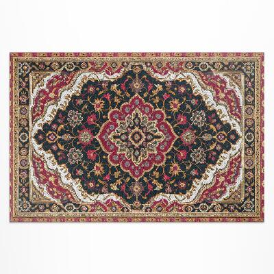 Vinyl carpet Persian-style plant ornament