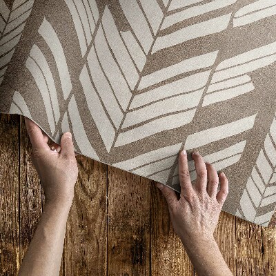 Vinyl carpet Indian abstract boho plaid pattern