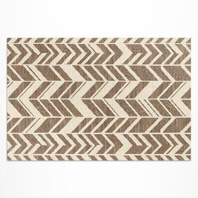 Vinyl carpet Indian boho pattern boho decorative traces