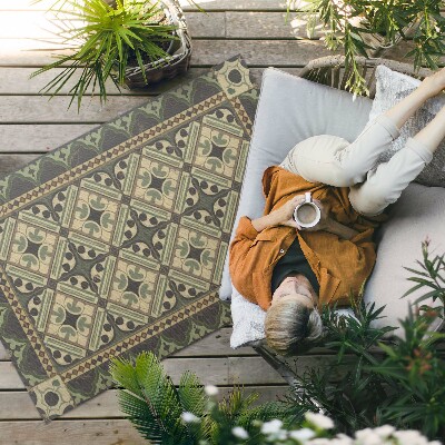 Vinyl carpet Classic art tiles