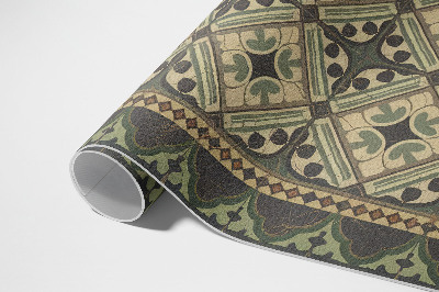 Vinyl carpet Classic art tiles