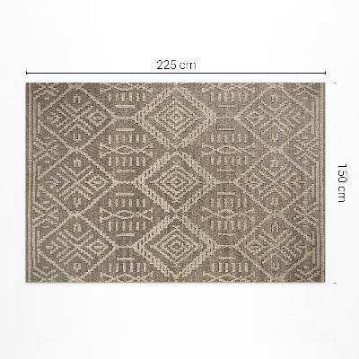 Vinyl carpet Retro inspiration in Aztec style