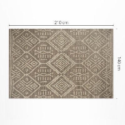 Vinyl carpet Retro inspiration in Aztec style