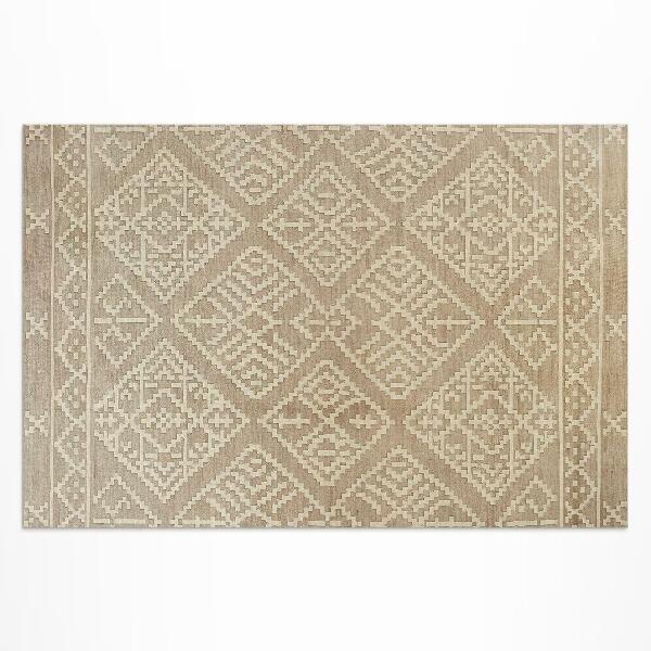 Vinyl carpet Simple Aztec motifs in a classic shape