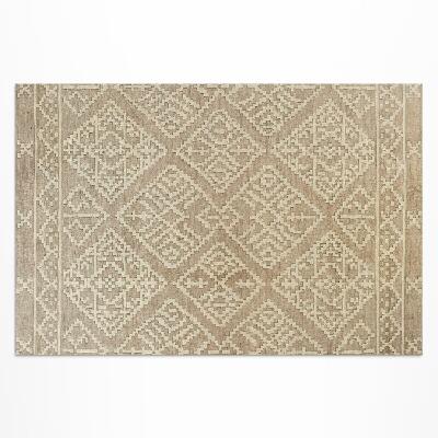 Vinyl carpet Simple Aztec motifs in a classic shape