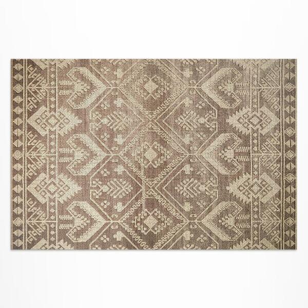 Vinyl carpet Ancient inspiration in Aztec patterns