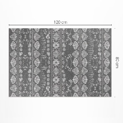 Vinyl carpet Garden scenes in floral patterns