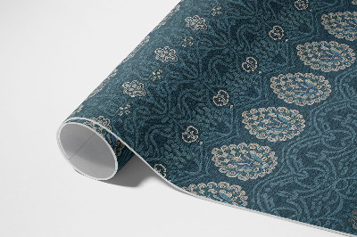 Vinyl carpet Aztec aesthetics in retro designs