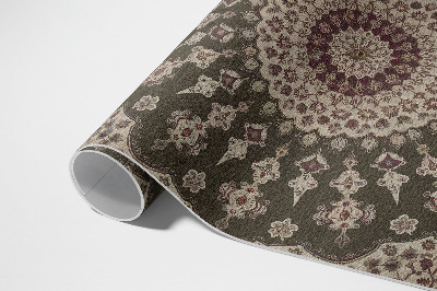 Vinyl carpet Aztec mandalas in vintage style
