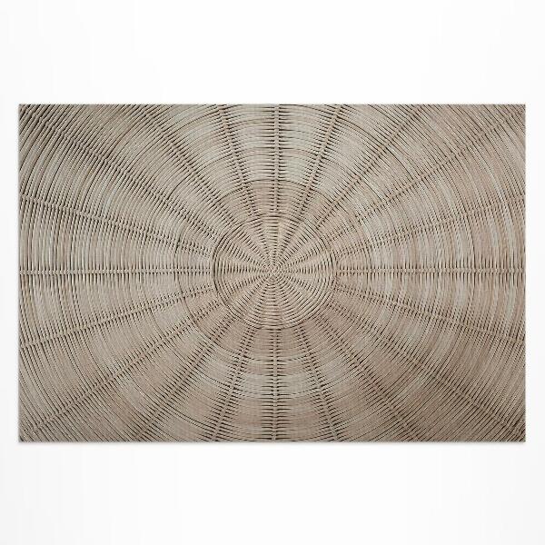 Vinyl carpet Wicker plaid
