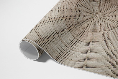Vinyl carpet Wicker plaid