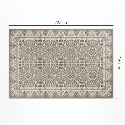 Vinyl carpet Geometric boho