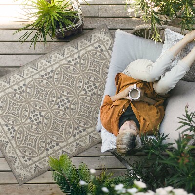 Vinyl carpet Geometric boho